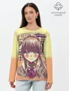 Лонгслив женский. Хлопок / Game Doki Doki Literature Club