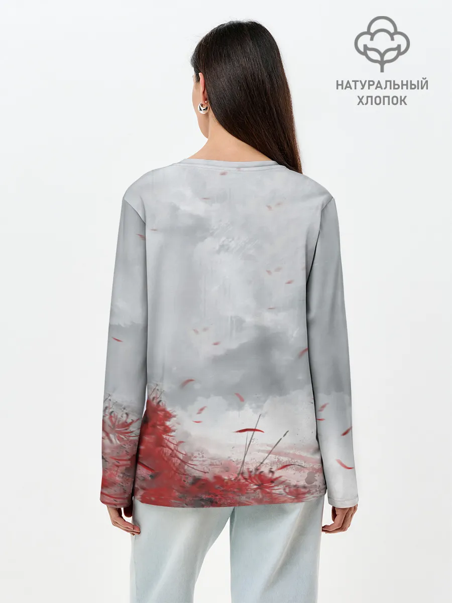 Лонгслив женский. Хлопок / Naraka BP
