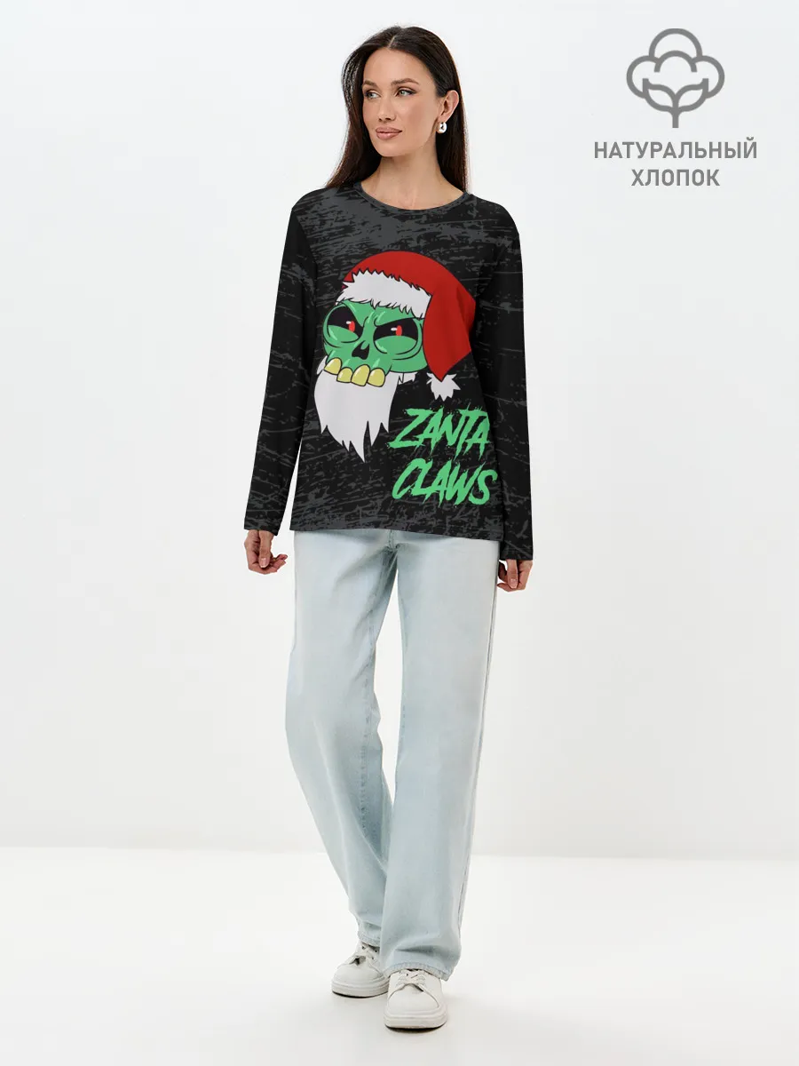 Лонгслив женский. Хлопок / Zanta Claws.