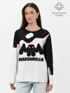 Лонгслив женский. Хлопок / MARSHMELLO MELT: МАРШМЕЛЛО