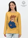 Лонгслив женский. Хлопок / Tom EDDSWORLD