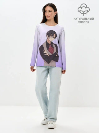 Лонгслив женский. Хлопок / Артэ Варгот