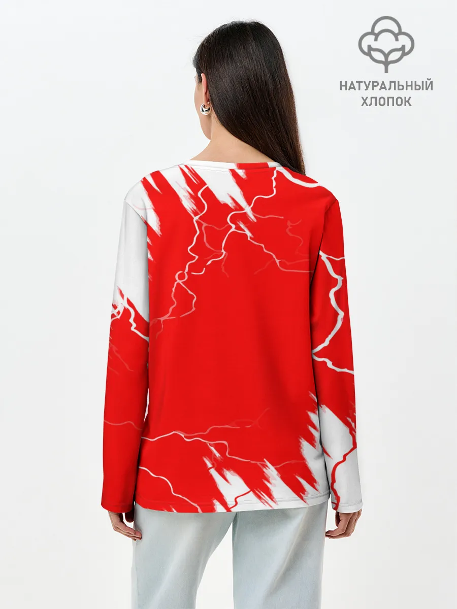 Лонгслив женский. Хлопок / BERSERK | logo