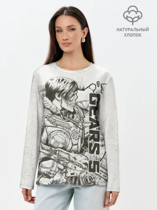 Лонгслив женский. Хлопок / Gears 5