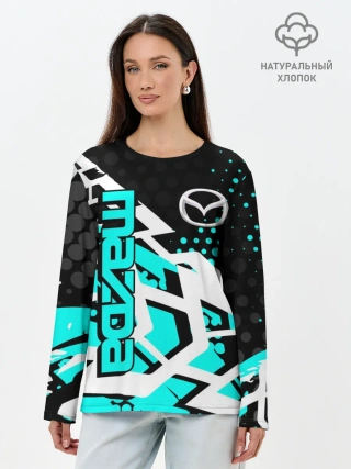 Лонгслив женский. Хлопок / Mazda