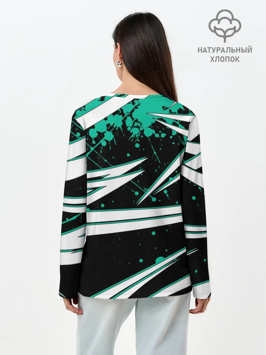 Лонгслив женский. Хлопок / Niletto: Данила Прытков.