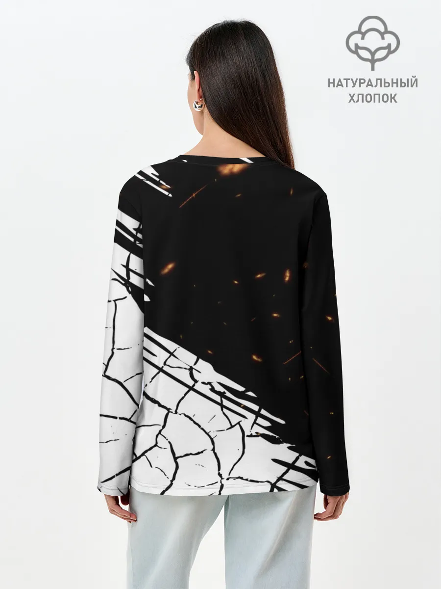 Лонгслив женский. Хлопок / Rainbow Six Siege: Раскаленные пули.