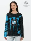 Лонгслив женский. Хлопок / MONSTER BMW | MONSTER ENERGY