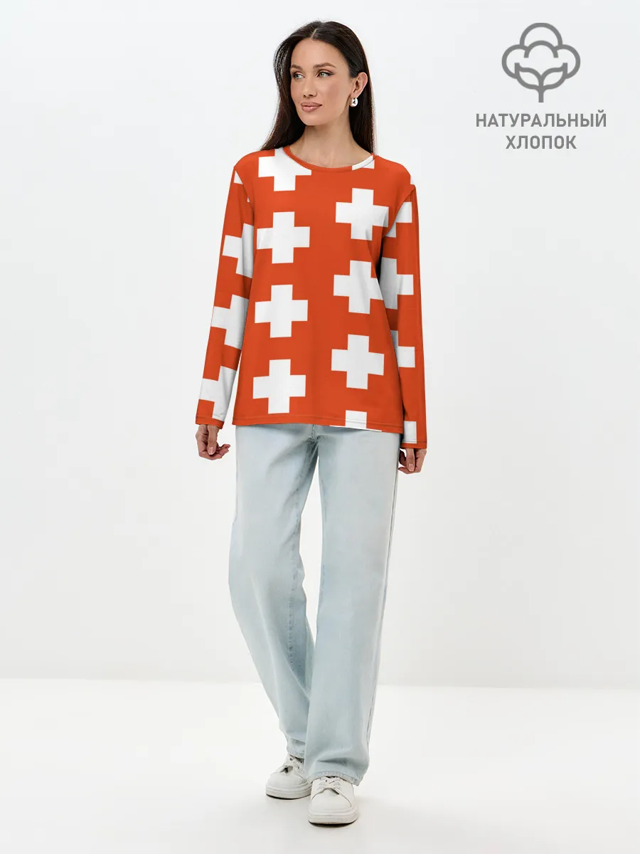 Лонгслив женский. Хлопок / Как у Риты | Toca Life World