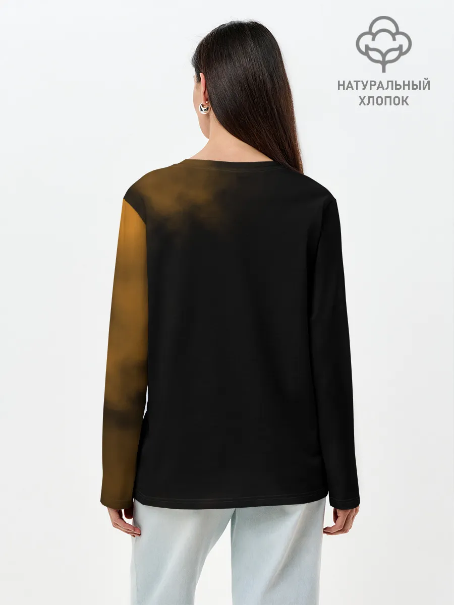 Лонгслив женский. Хлопок / Стальной Генос One Punch-Man