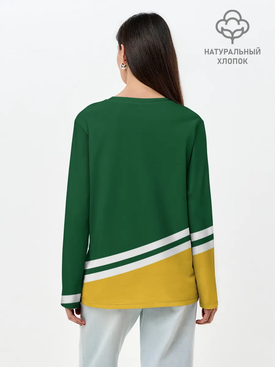 Лонгслив женский. Хлопок / Minnesota Wild NHL