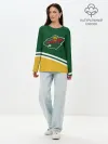 Лонгслив женский. Хлопок / Minnesota Wild NHL