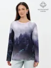 Лонгслив женский. Хлопок / ЛЕСНОЙ ТУМАН
