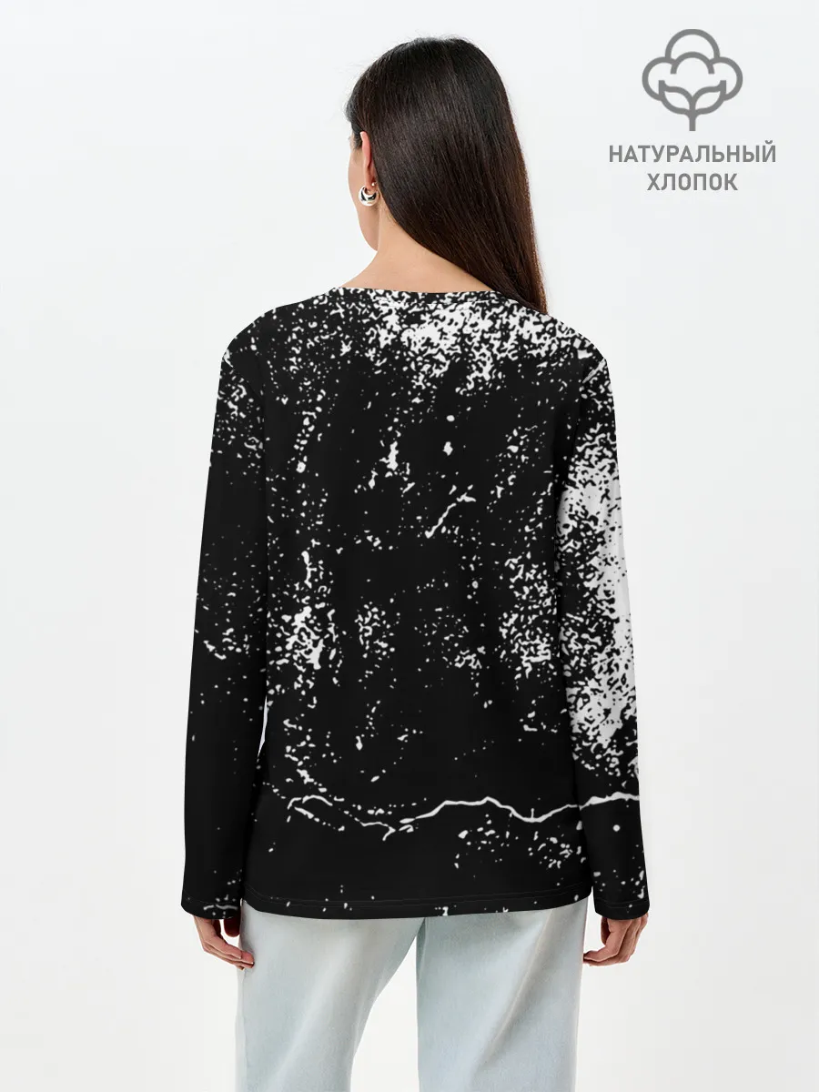 Лонгслив женский. Хлопок / PYROKINESIS: