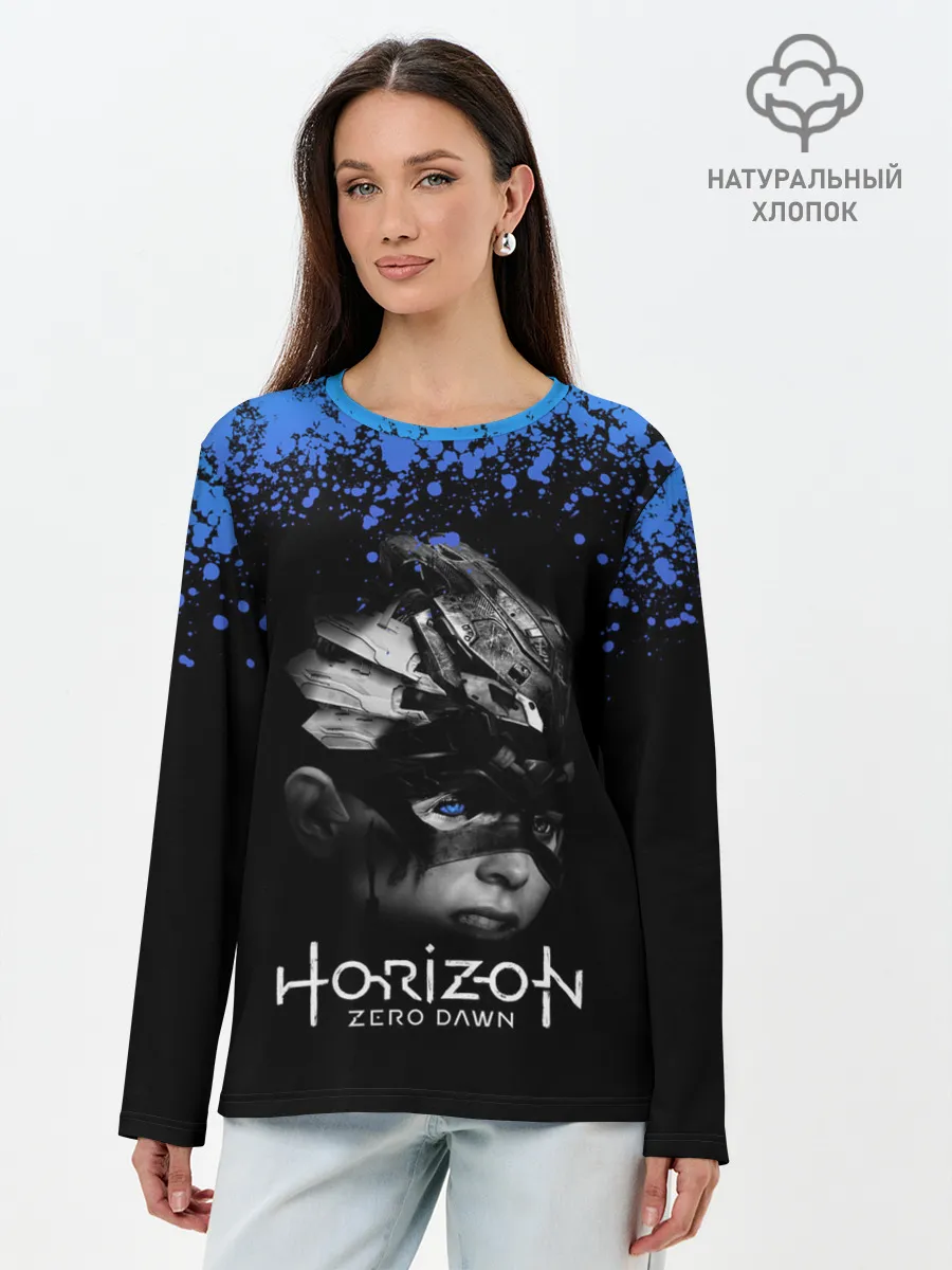 Лонгслив женский. Хлопок / HORIZON ZERO DAWN | POSTER