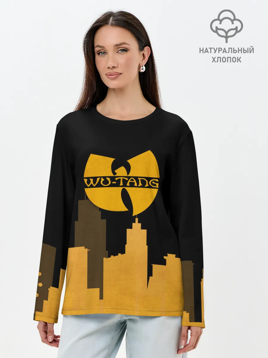 Лонгслив женский. Хлопок / WU-TANG CLAN CITY