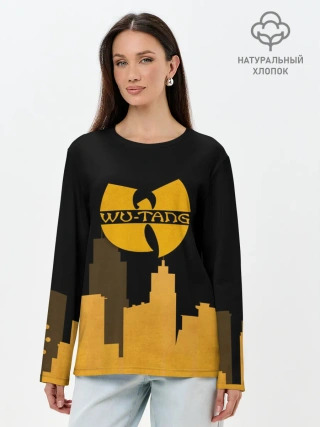 Лонгслив женский. Хлопок / WU-TANG CLAN CITY