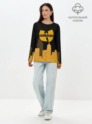 Лонгслив женский. Хлопок / WU-TANG CLAN CITY