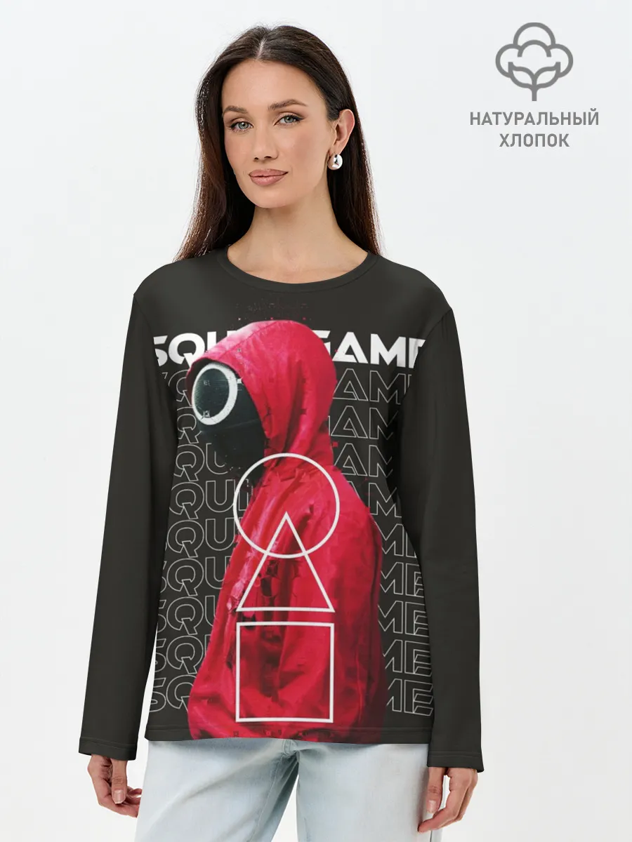 Лонгслив женский. Хлопок / RedGame