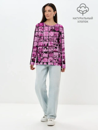 Лонгслив женский. Хлопок / anime soul | manga