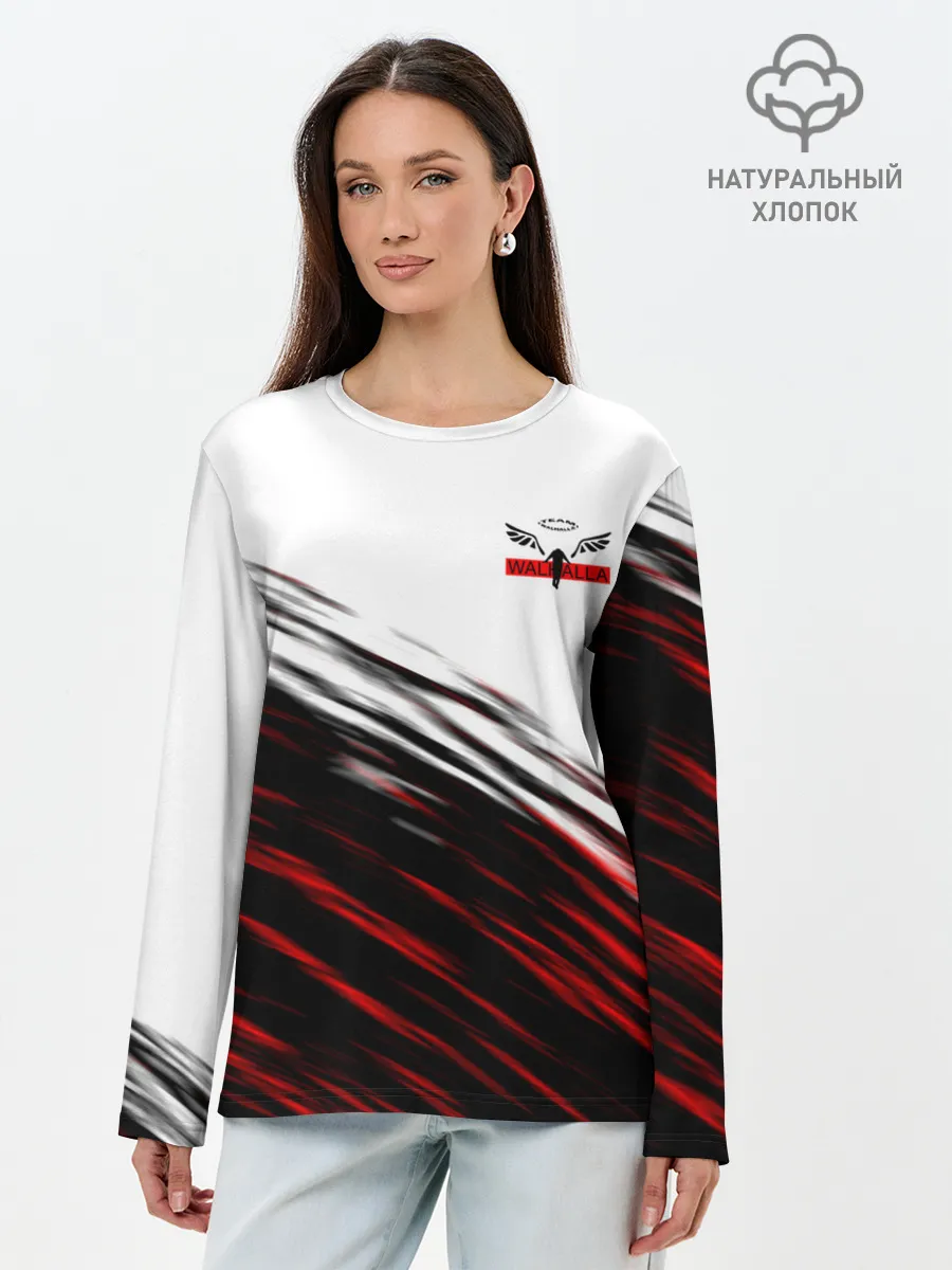 Лонгслив женский. Хлопок / Токийские мстители: Valhalla.