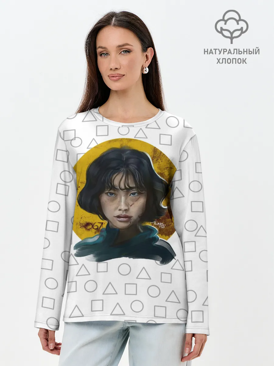Лонгслив женский. Хлопок / Кан Сэ Бёк