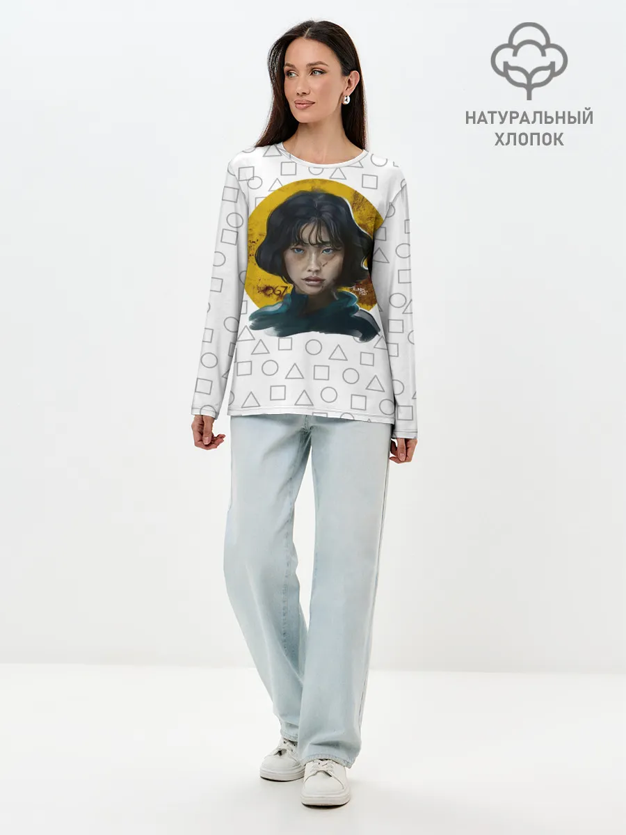 Лонгслив женский. Хлопок / Кан Сэ Бёк