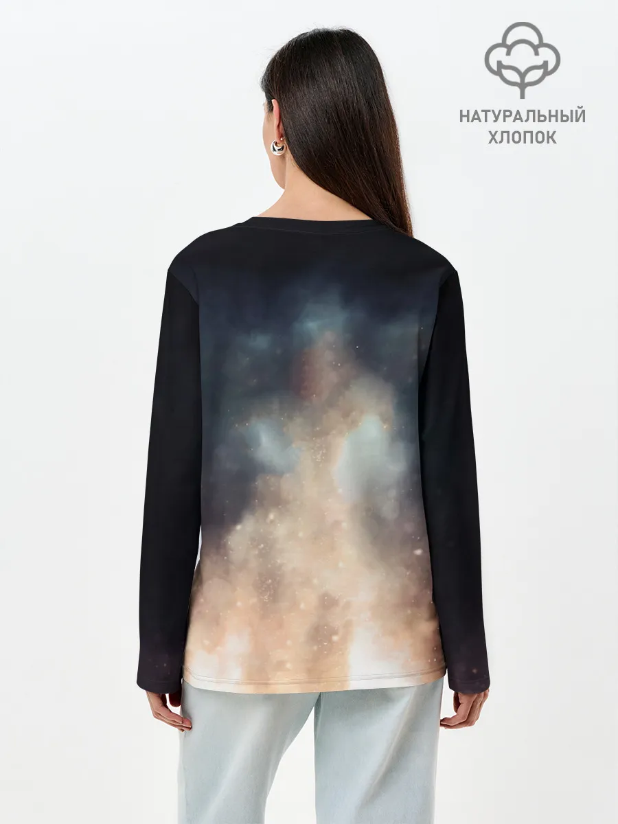 Лонгслив женский. Хлопок / Да начнётся битва