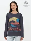 Лонгслив женский. Хлопок / Дюна Арракис