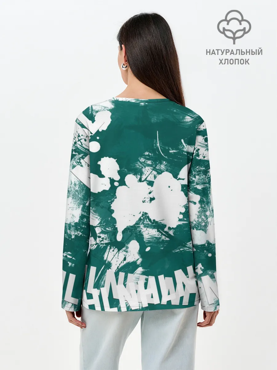 Лонгслив женский. Хлопок / Анахайм Дакс | Anaheim Ducks