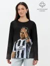 Лонгслив женский. Хлопок / Пауло Дибала, Dybala