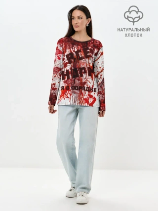 Лонгслив женский. Хлопок / ВСЁ НOРМ
