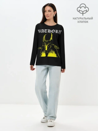 Лонгслив женский. Хлопок / Bathory