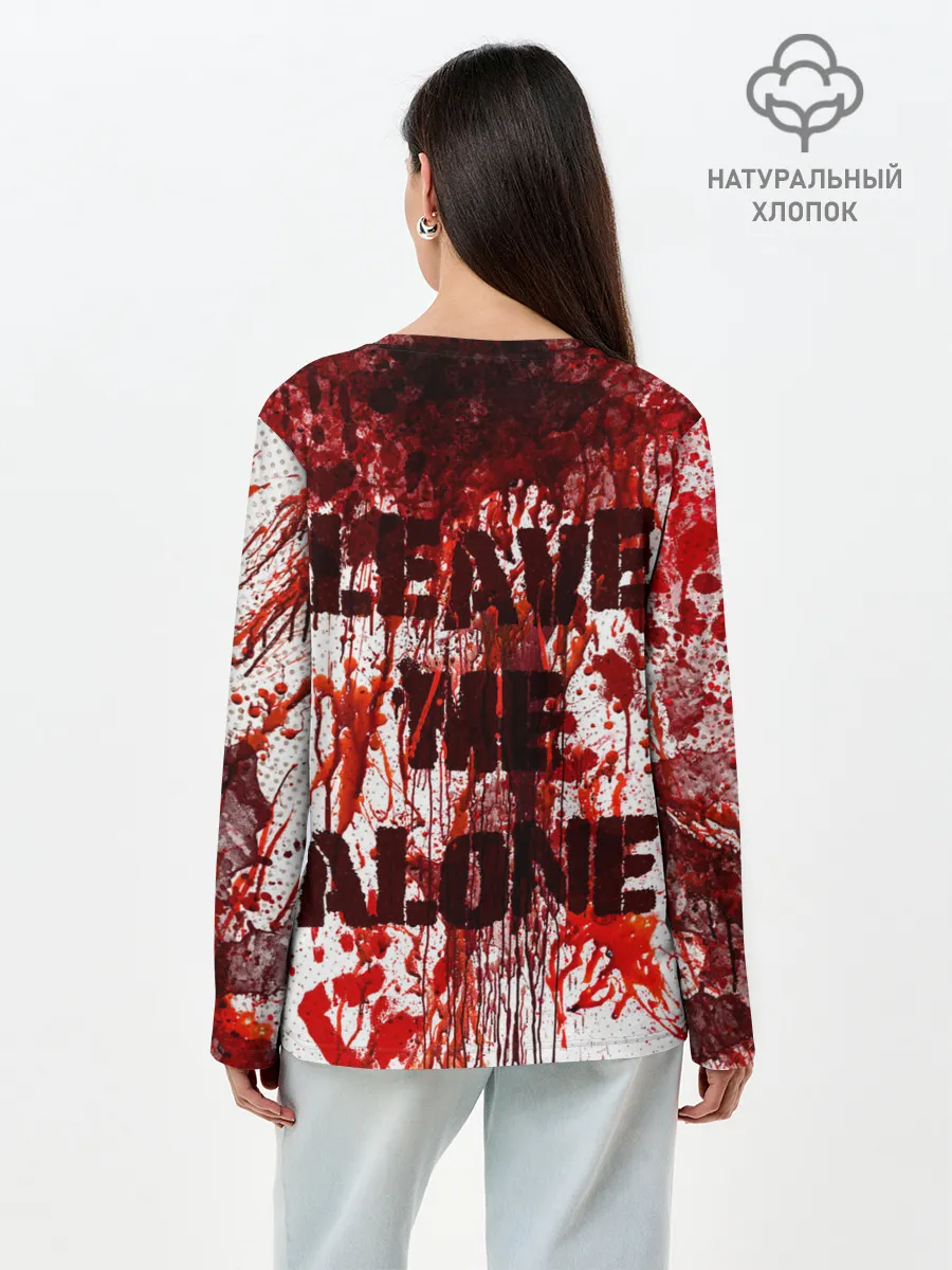 Лонгслив женский. Хлопок / I АM FINE