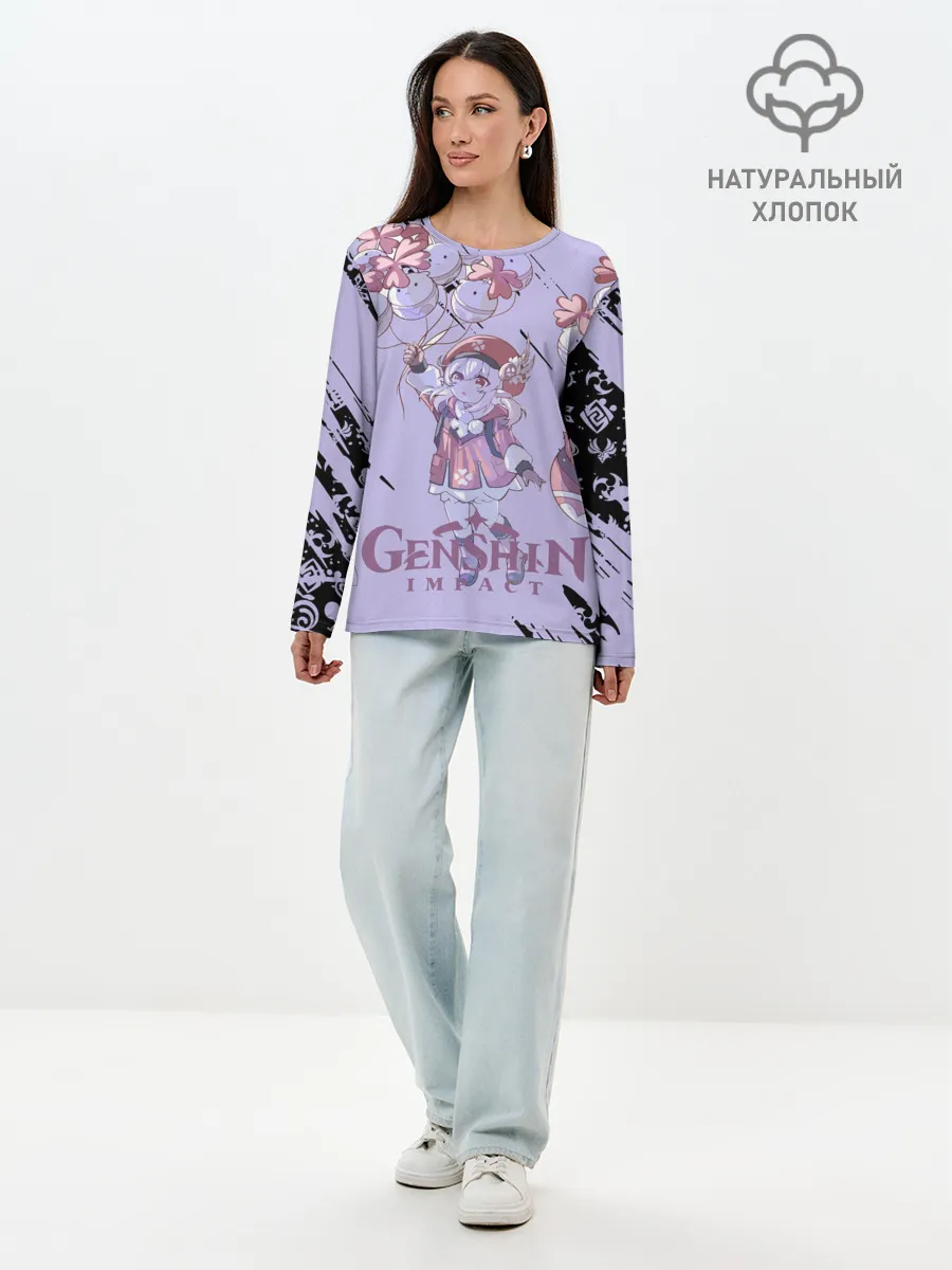 Лонгслив женский. Хлопок / Klee