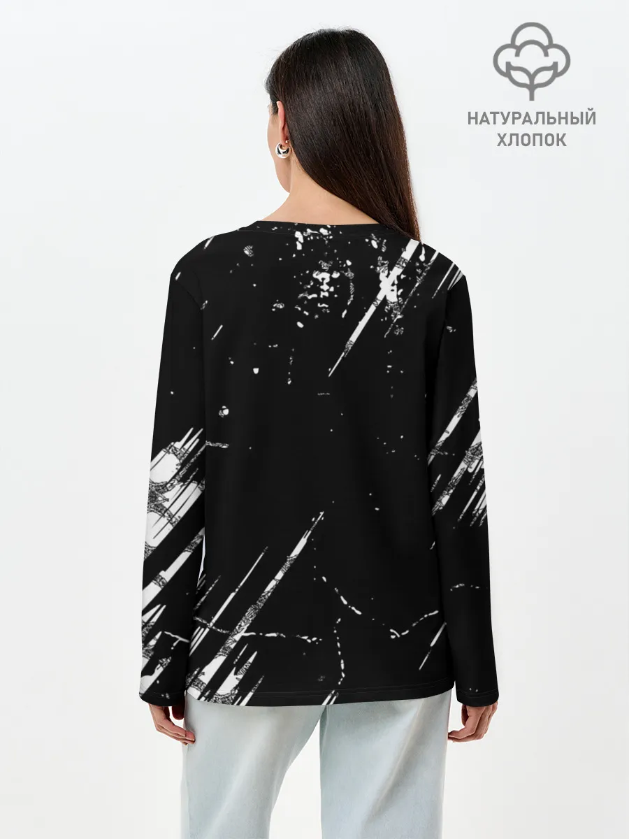 Лонгслив женский. Хлопок / Velial Squad