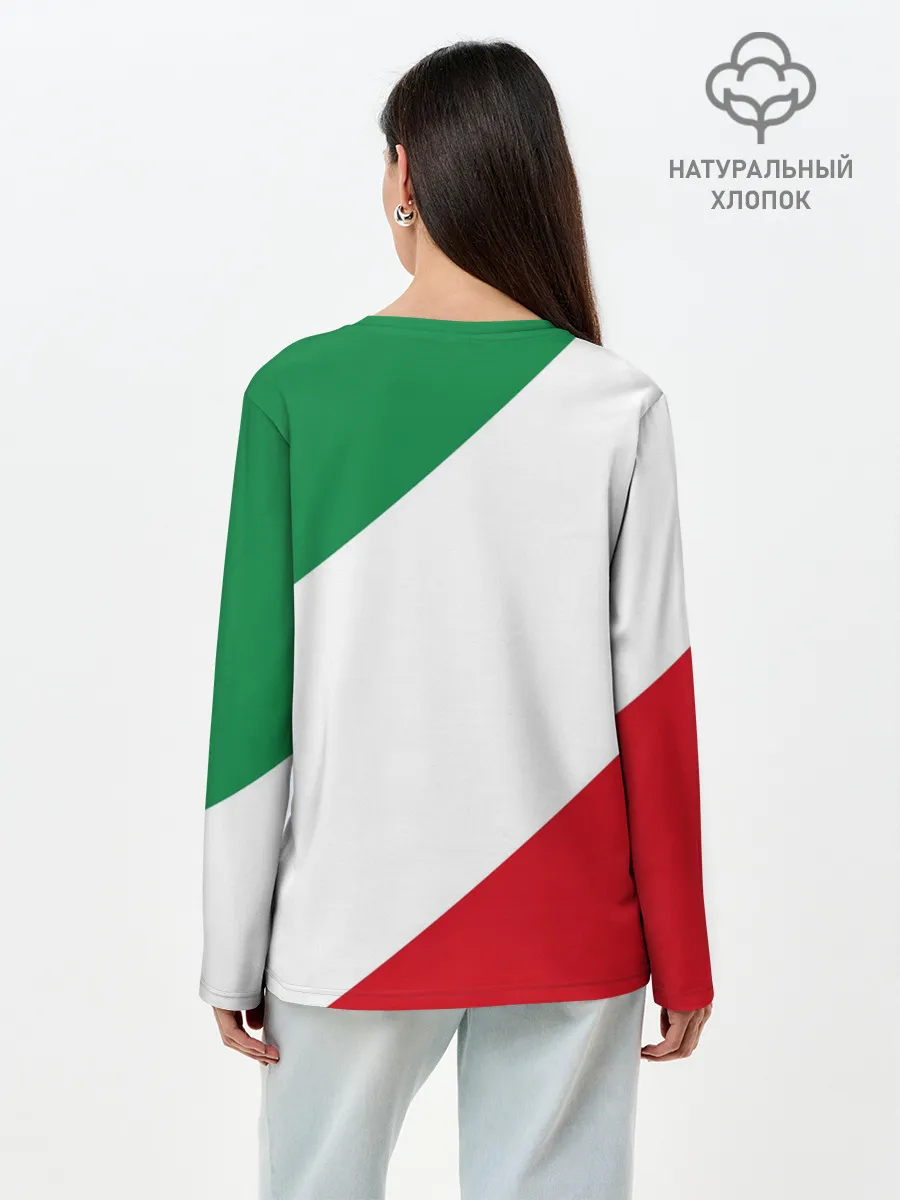 Лонгслив женский. Хлопок / Lamborghini