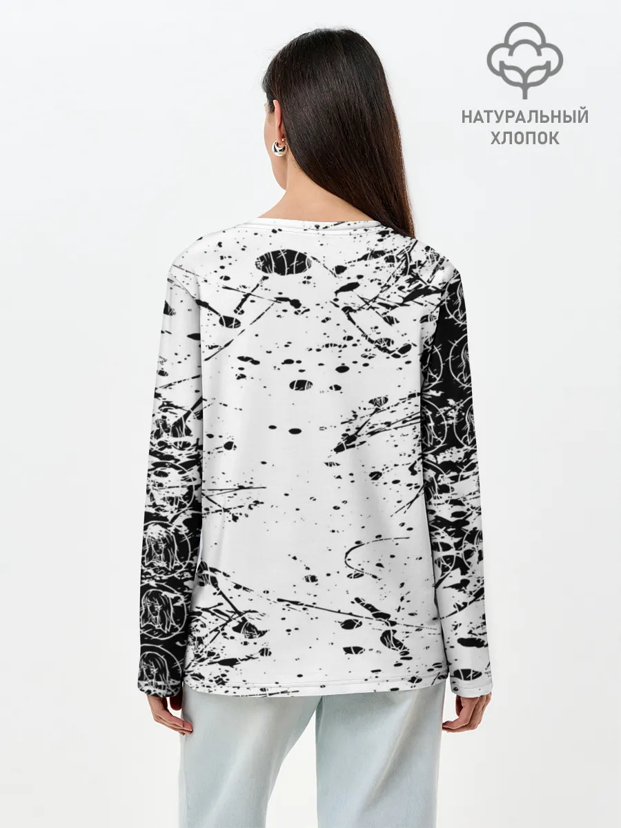 Лонгслив женский. Хлопок / velial squad / velial pharaoh