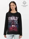 Лонгслив женский. Хлопок / РОНАЛДУ ГЕРОЙ МАНЧЕСТЕРА