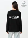 Лонгслив женский. Хлопок / Стихии Геншин