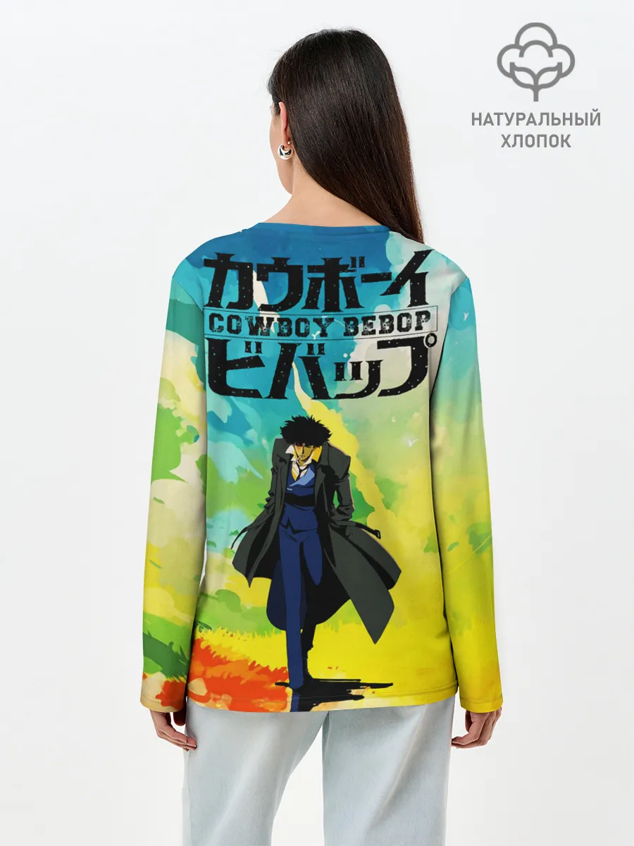 Лонгслив женский. Хлопок / Cowboy Bebop All