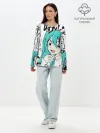 Лонгслив женский. Хлопок / Hatsune Miku