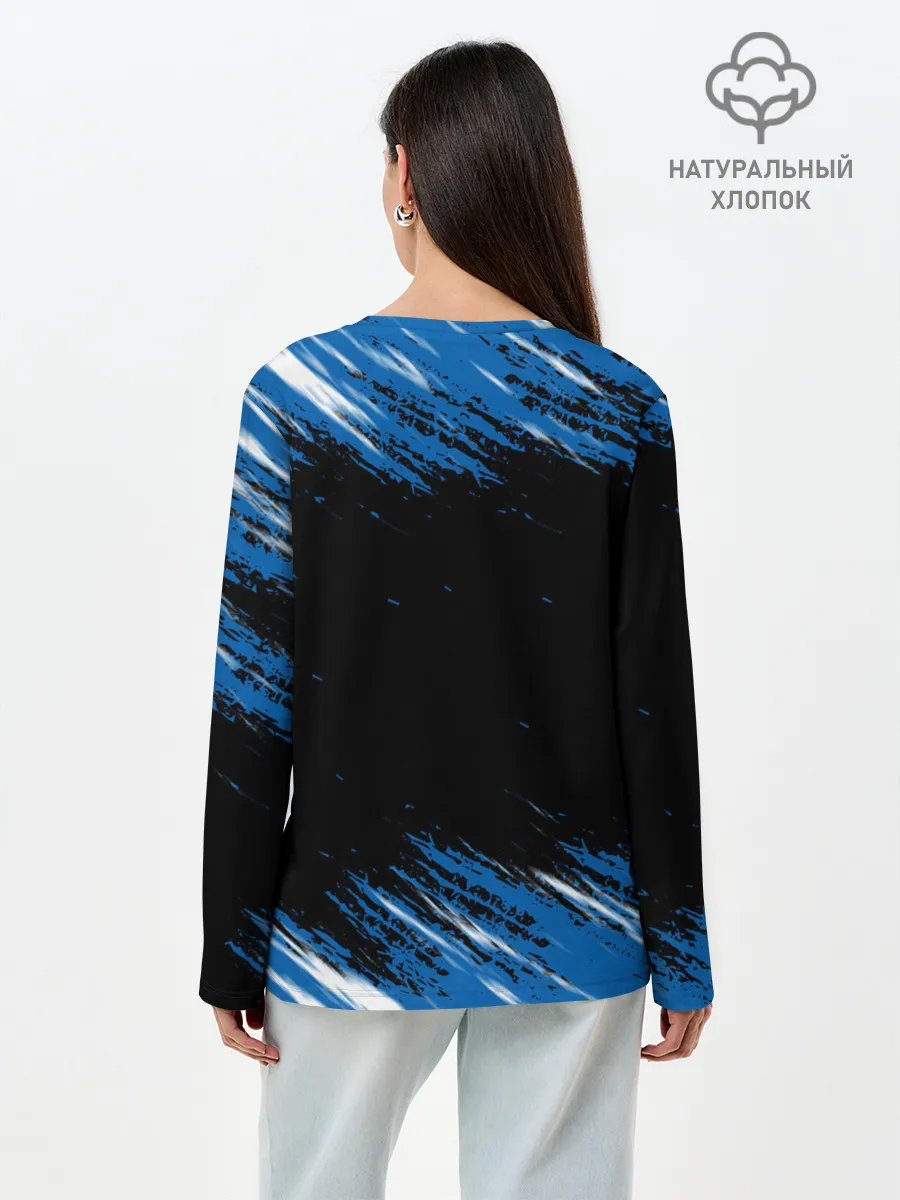 Лонгслив женский. Хлопок / KSI ICELAND - сборная.