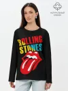 Лонгслив женский. Хлопок / Роллинг Стоунз | Rolling Stones