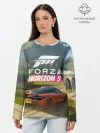 Лонгслив женский. Хлопок / Forza Horizon 5, игра