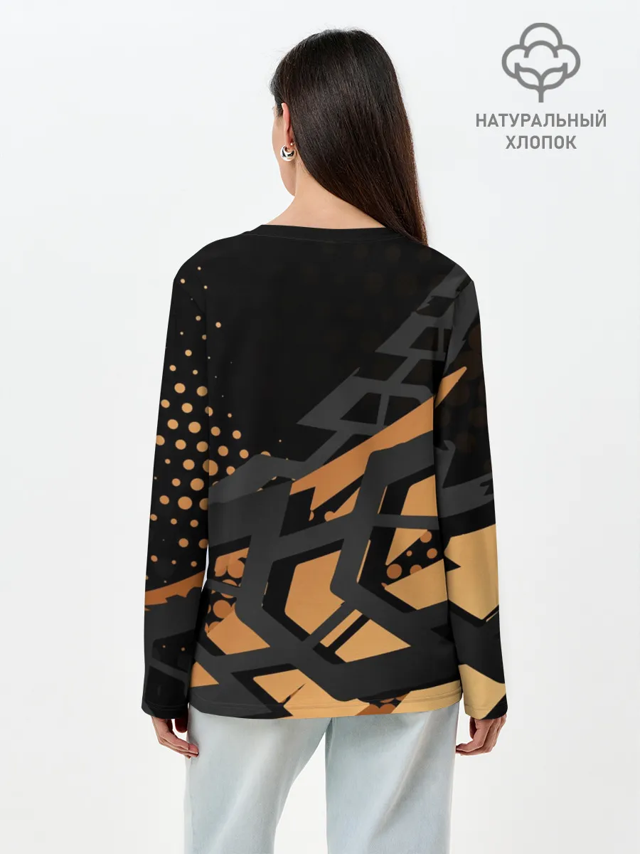 Лонгслив женский. Хлопок / Lexus