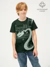 Детская футболка хлопок / Каа Green