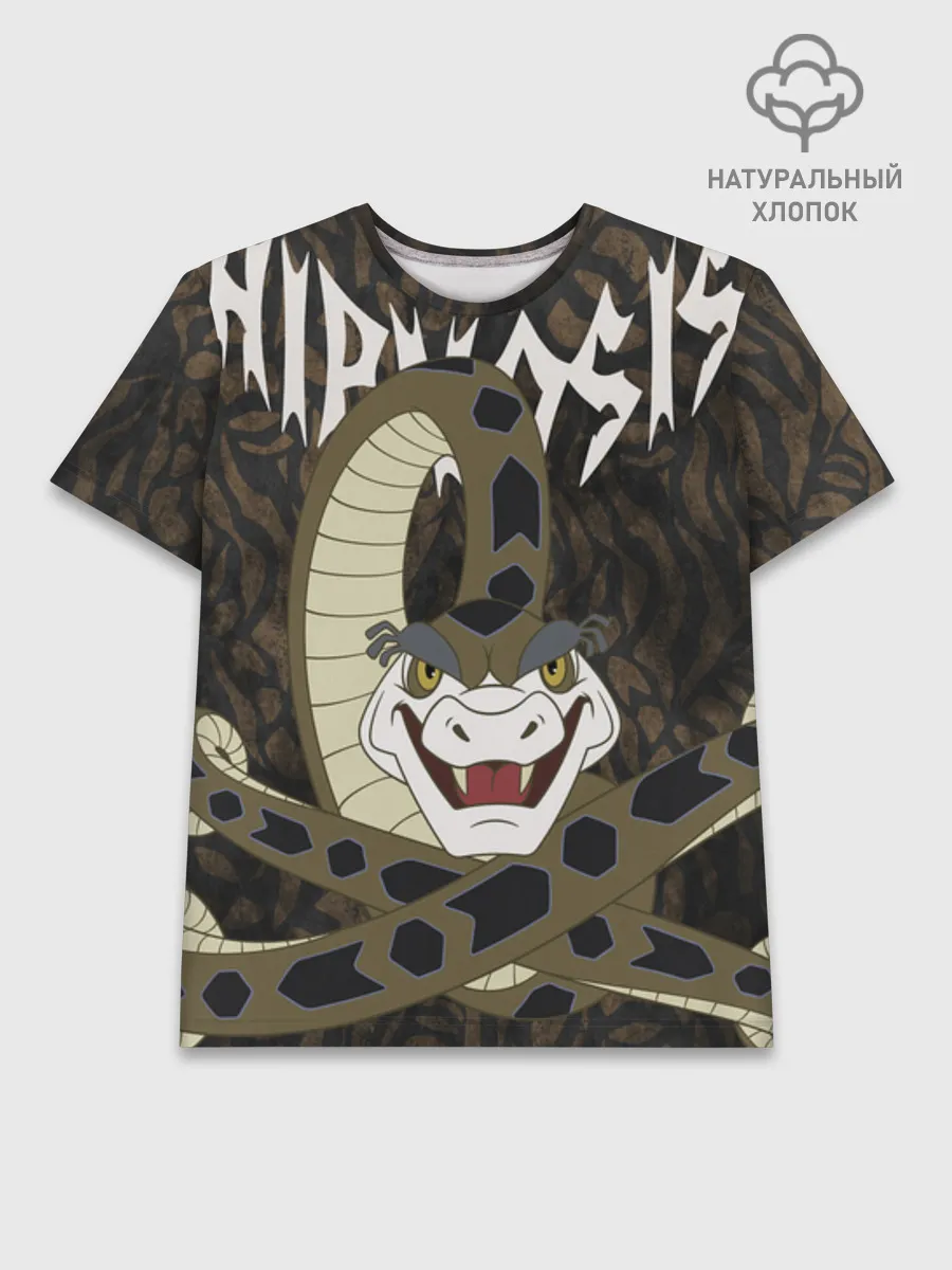 Мужская базовая футболка хлопок / Каа