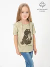 Детская футболка хлопок / Балу Beige