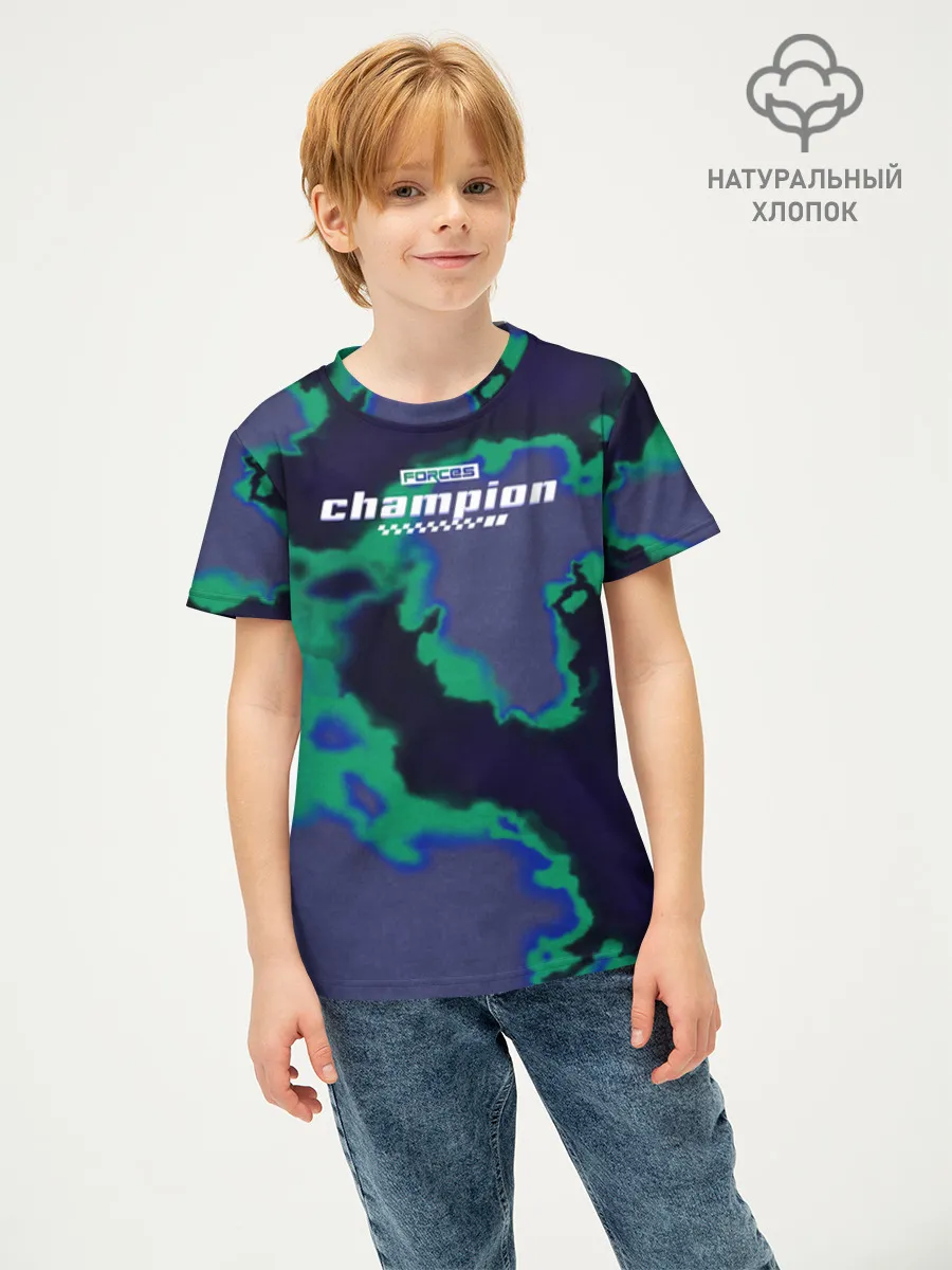 Детская футболка хлопок / Кеша Violet